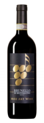 moz art wine  brunello di montalcino d.o.c.g.