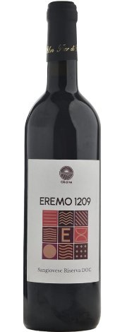 Immagine vino eremo 1209 – romagna sangiovese doc superiore riserva