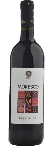 Immagine vino moresco – sangiovese dop