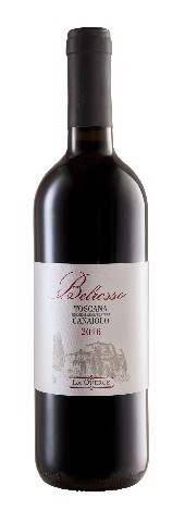 Immagine vino belrosso, toscana igt canaiolo