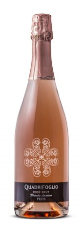 Immagine vino quadrifoglio rosé brut - vino spumante di qualità
